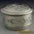 BEAUTIFUL FRENCH SILVER PILL BOX 1910 ANTIQUE for Sale