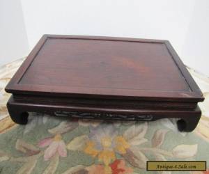 Item Beautiful Antique Chinese Rosewood Stand for Sale