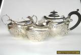 Simply Beautiful Antique Sterling Silver Tea Set for Sale