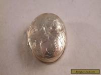 Vintage .925 Sterling Silver Trinket Box (T2M18)