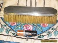 ANTIQUE SOLID SILVER DRESSING TABLE/CLOTHES BRUSH,,1913