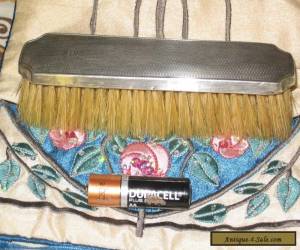 ANTIQUE SOLID SILVER DRESSING TABLE/CLOTHES BRUSH,,1913 for Sale