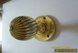 VINTAGE GEORGIAN REGENCY BRASS DOOR HANDLE for Sale