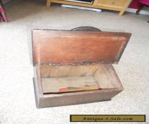 Item ANTIQUE WOODEN SALT BOX for Sale