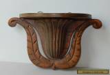 Antique Furniture Carved Wood Corbel Bracket Shelf Architectural Salvage Walnut for Sale