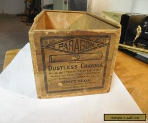 Item vintage crayon wooden box for Sale