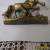  BRASS HORSE FROM THE TOP OF A VERY OLD WALL CLOCK  for Sale