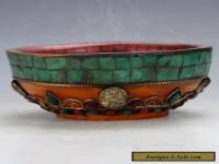 Chinese Hand-carved Turquoise bowl