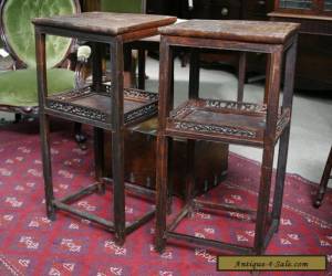 Item Pair of Antique Chinese Side Tables for Sale