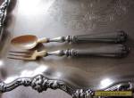 Antique  French 19C sterling silver,serving set ,Minerva  for Sale