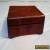 A vintage wooden box possibly an old musical box for Sale