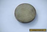 Vintage / Antique Round Hallmarked Silver Box for Sale