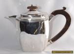 445g 1931 Art Deco Sterling Silver Coffee Pot / Hot Water Pot J PARKES & CO for Sale