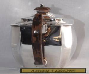 Item 445g 1931 Art Deco Sterling Silver Coffee Pot / Hot Water Pot J PARKES & CO for Sale