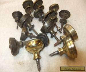 Item Huge Bargain Selection Solid Brass Antique, 18th / 19th Cent.  Knobs Handles.. for Sale