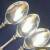 vintage boxed set of sterling silver and enamelled spoons for Sale