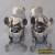 Vintage Strachan Silver Plate Salt & Pepper Shakers, Claw Feet for Sale