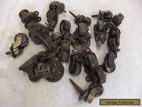 Collection of 22 Original / Vintage /Victorian Furniture Flat / Screw-in Castors