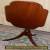 BIGGS MAHOGANY TABLE TILT FLIP TOP Center Spindle Stand VINTAGE 2of2 for Sale