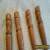 4 Vintage Furniture Wood Table Legs Turned Spindle Mid Century Salvage 14" for Sale