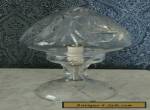 Antique cut glass lamp for Sale