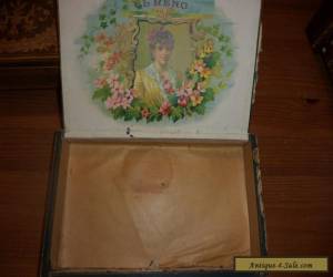 Item antique wooden cigar box retro for Sale