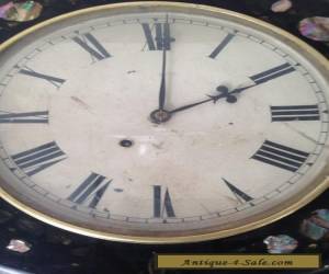 Item Antique wall clock - Mother of pearl- 19th century for Sale