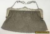 Vintage R. Blackinton Sterling Silver 925 Mesh Purse Antique Beautiful for Sale