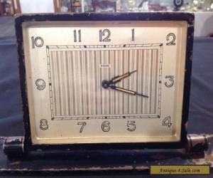 Item 2 Deco Metal Desk Clocks for Sale