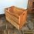 Large Wooden Crate Handcrafted Reclaimed Wood Box for Sale