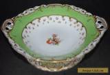 Antique George Jones Crescent China Footed Comport 23cm #18157 - Hand Painted for Sale