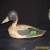 VINTAGE ANTIQUE HAND CARVED PAINTED WOODEN DECOY DUCK FIGURE for Sale