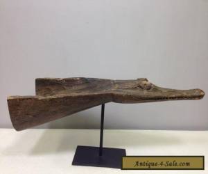 Item Papua New Guinea Canoe Alligator Prow  for Sale