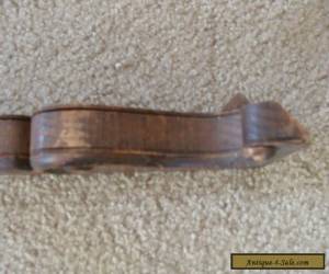 Item Antique Wood  Dresser Harp Base Crown Victorian Parts Fancy Carved Walnut Veneer for Sale