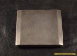 A BROSS SECRET OPENING ENGLISH BIRMINGHAM STERLING SILVER ANTIQUE CIGARETTE CASE for Sale