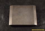 A BROSS SECRET OPENING ENGLISH BIRMINGHAM STERLING SILVER ANTIQUE CIGARETTE CASE for Sale