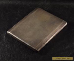 Item A BROSS SECRET OPENING ENGLISH BIRMINGHAM STERLING SILVER ANTIQUE CIGARETTE CASE for Sale