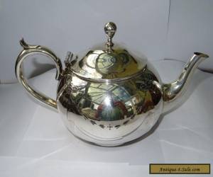 Item Vintage Silver Plated Teapot by William Hutton & Sons for Sale