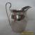 ANTIQUE 1933 GEORGIAN STYLE SOLID / STERLING SILVER JUG for Sale