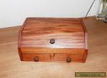 Antique Oak Games Box Writing Box Stationary Box for Sale