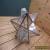 Vintage Star Shape Glass Lamp Shade - Good Condition for Sale