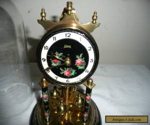 Item Vintage, Koma Anniversary Clock in Glass Dome, Needs Suspension Wire. VGC  for Sale