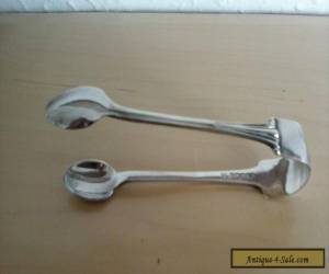 Item Vintage Silver Plated Sugar Tongs for Sale