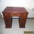 Vintage Leather Top Mahogany Home or Office Desk  for Sale