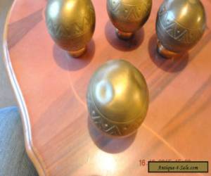 Item VINTAGE FOUR FINIALS BRASS  for Sale