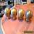 VINTAGE FOUR FINIALS BRASS  for Sale