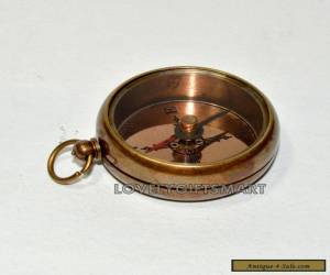 Item HOT Sale VINTAGE STYLE NECKLACE BRASS COMPASS ANTIQUE GIFT for Sale