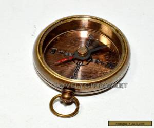 Item HOT Sale VINTAGE STYLE NECKLACE BRASS COMPASS ANTIQUE GIFT for Sale