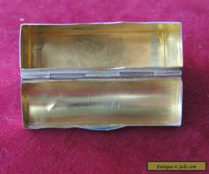 Item Sterling Silver, Hallmarked, Miniature Card Case for Sale