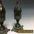  A Pair Rare Chinese Bronze Statue--Lotus sets  for Sale